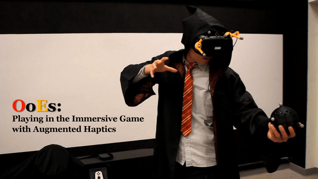 OoEs: playing in the immersive game with augmented haptics