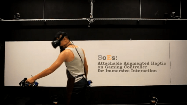 SoEs: Attachable Augmented Haptic on Gaming Controller for Immersive Interaction
